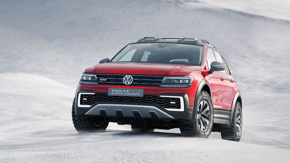 VW Tiguan GTE Active Concept Sperrfrist 10.1.