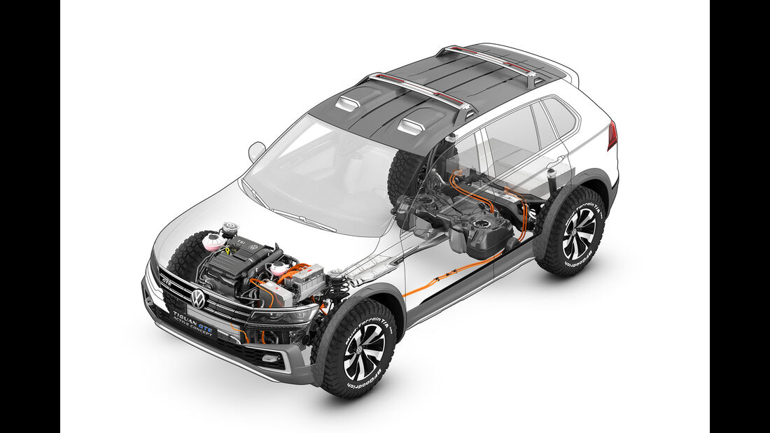 VW Tiguan GTE Active Concept Sperrfrist 10.1.