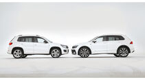 VW Tiguan, alt gegen neu, Impression