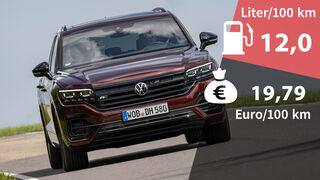 VW Touareg 3.0 V6 TSI 4 Motion R-Line Kosten Realverbrauch