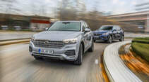 VW Touareg 3.0 V6 eHybrid, BMW X5 xDrive45e, Exterieur