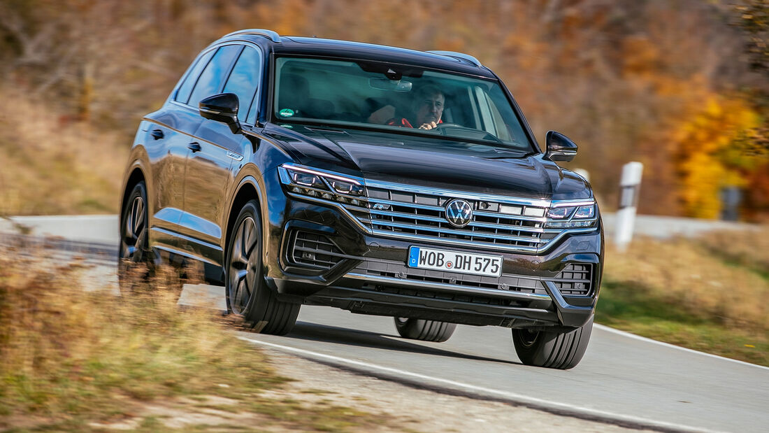 VW Touareg, Exterieur