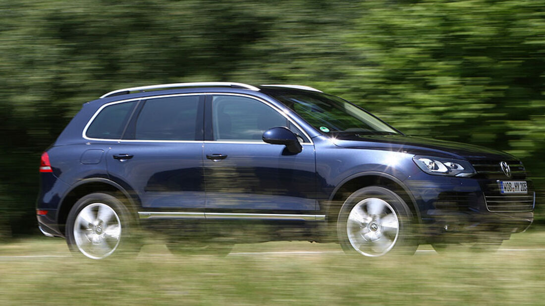 VW Touareg Hybrid Fahrt