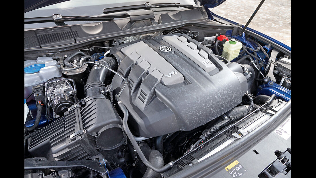 VW Touareg V6 TDI BMT SGR, Motor
