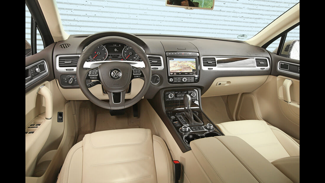 VW Touareg V6 TDI, Cockpit