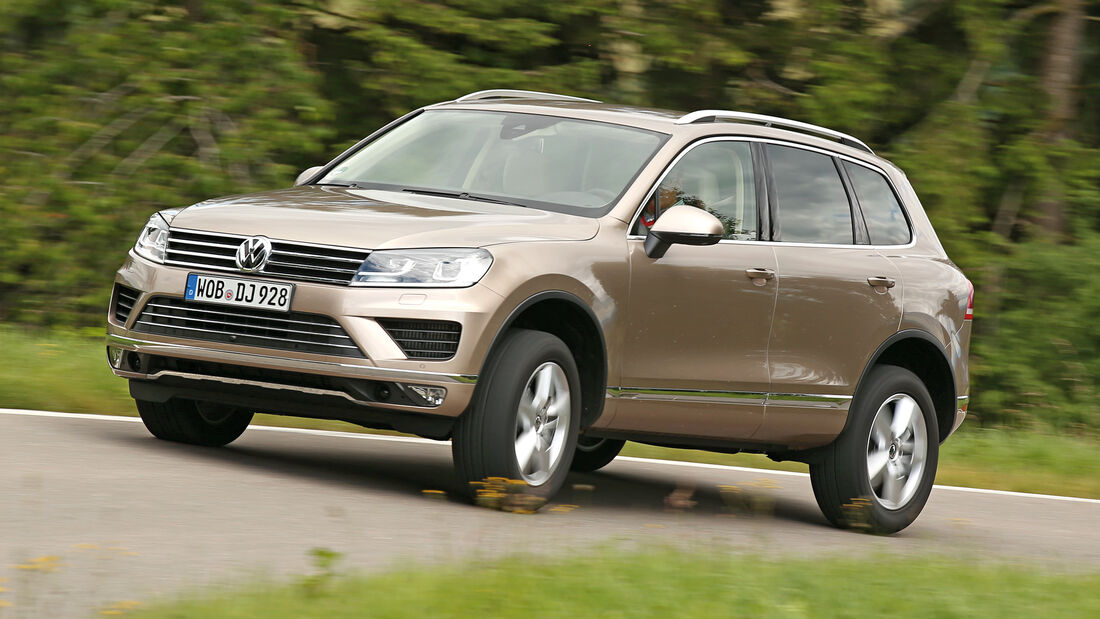 VW Touareg V6 TDI, Frontansicht