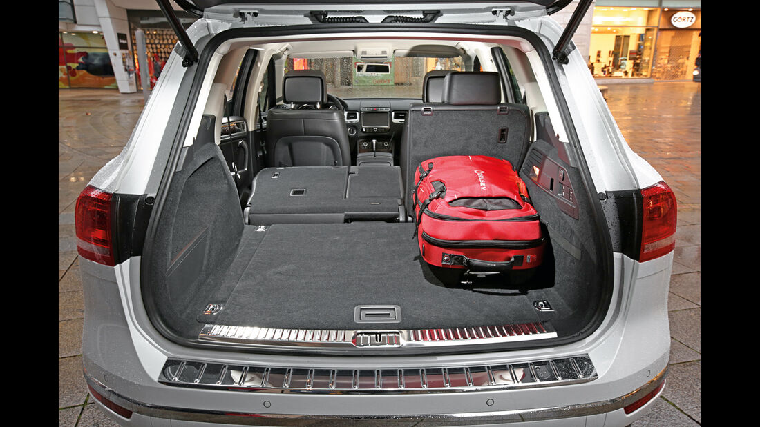 VW Touareg V6 TDI, Kofferraum