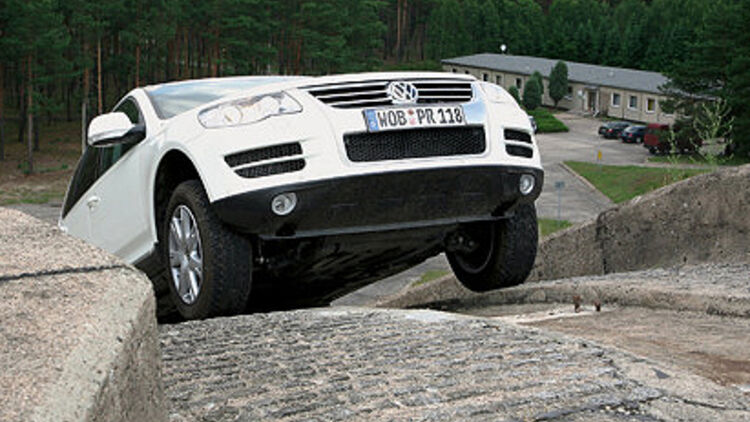 VW Touareg V6 TDI im 4wheelfun-Supertest