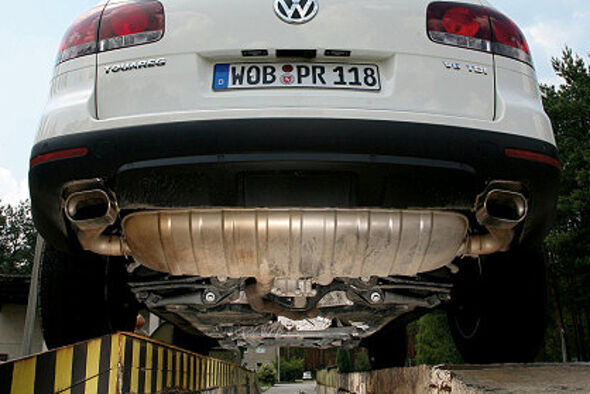 VW Touareg V6 TDI im 4wheelfun-Supertest