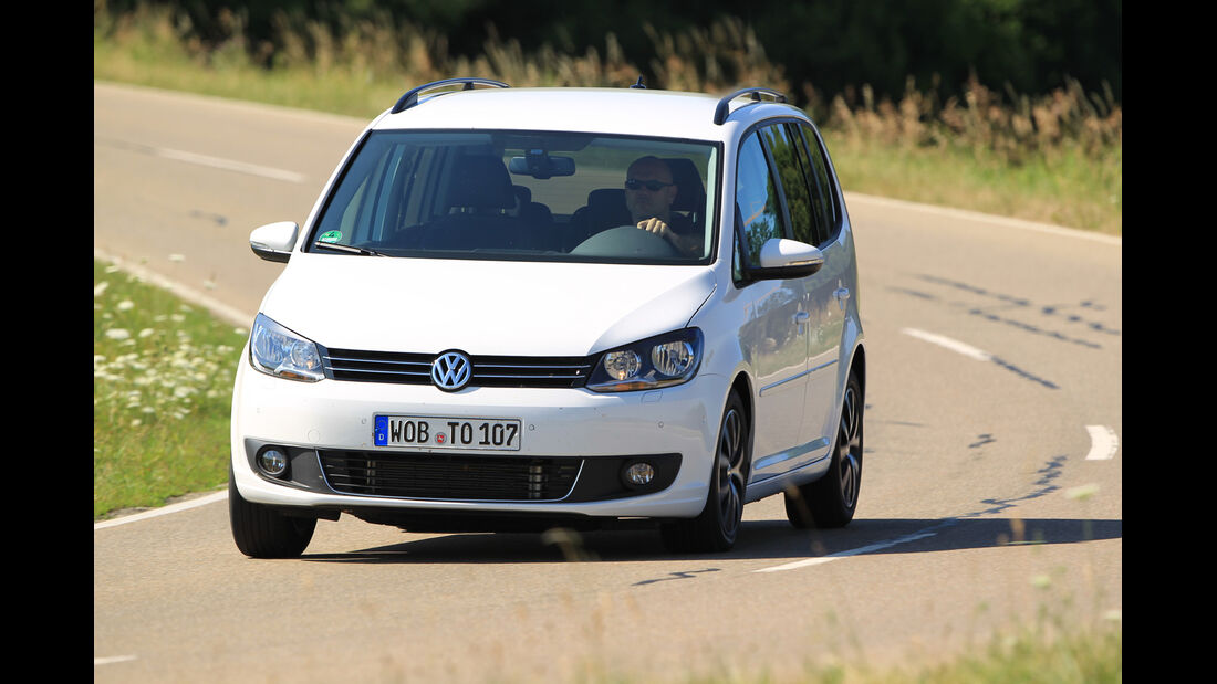 VW Touran 1.4 TSI Ecofuel, Frontansicht