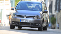 VW Touran 1.4 TSI Ecofuel, Frontansicht, Front