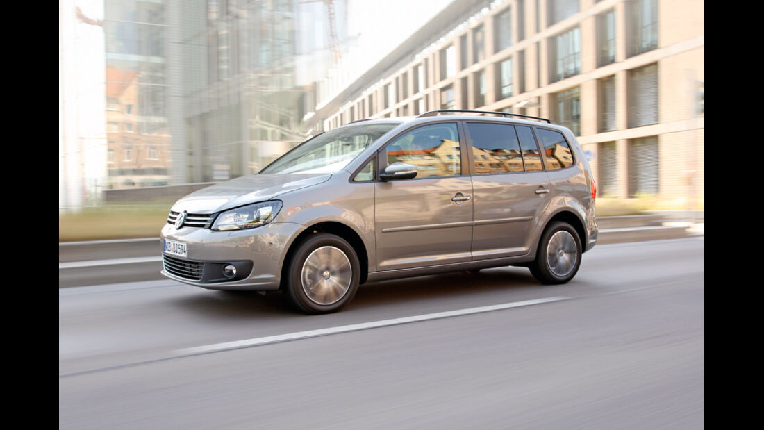 VW Touran 1.4 TSI Ecofuel, Seitenansicht