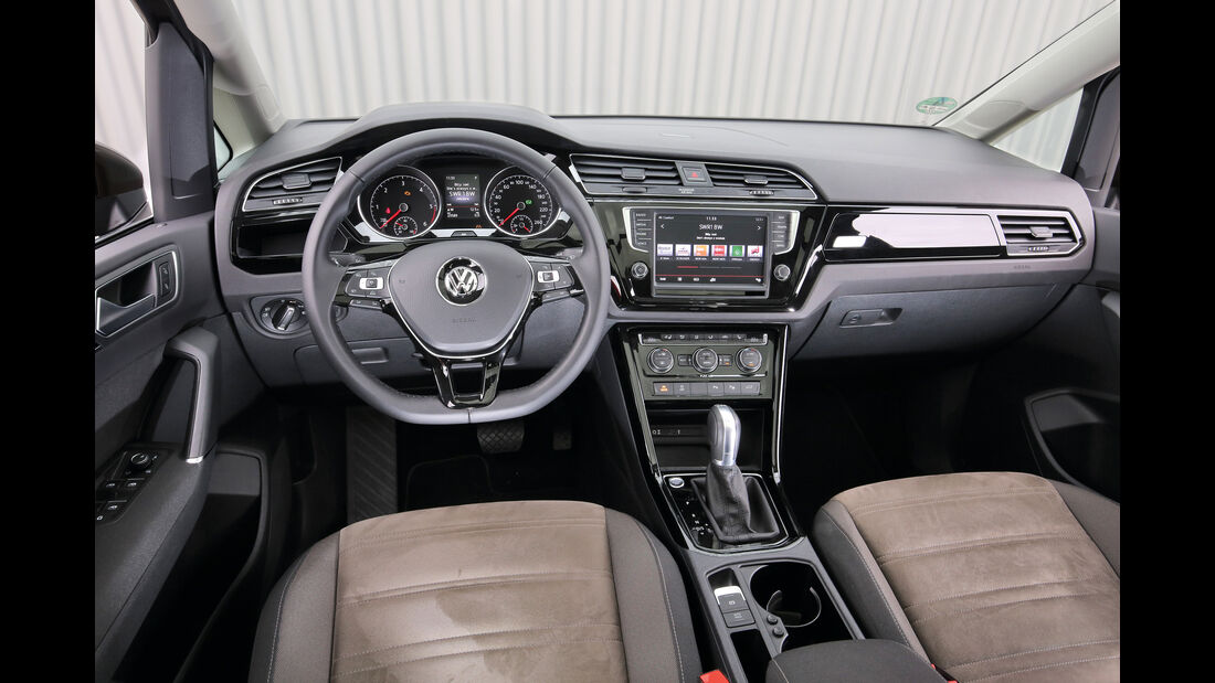 VW Touran 2.0 TDI, Cockpit