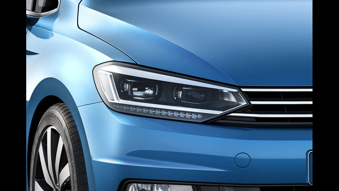 VW Touran 2015, LED-Scheinwerfer