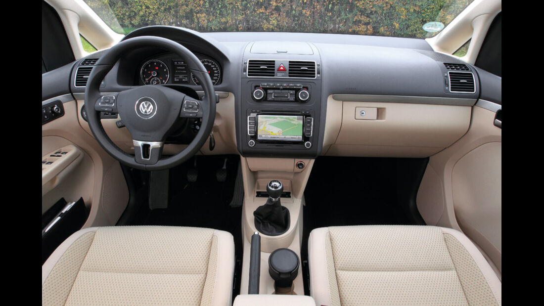 VW Touran, Cockpit