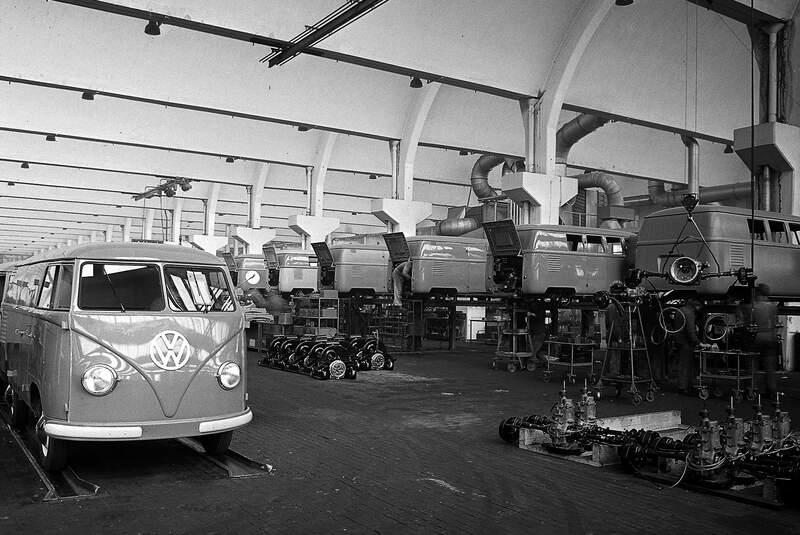 VW Transporter Produktion Wolfsburg (1950)