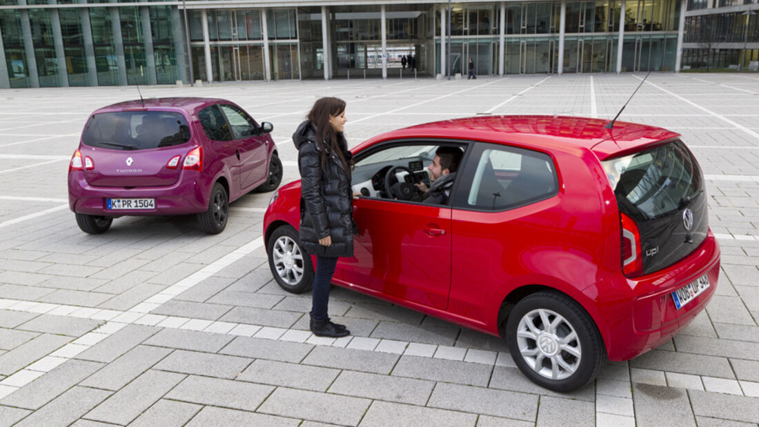 Renault Twingo und VW Up im Test: Kleine Vollwertkost