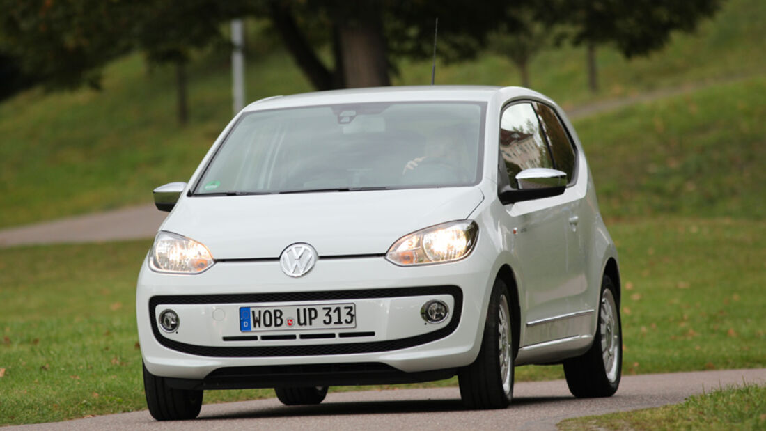 VW Up 1.0 White, Front