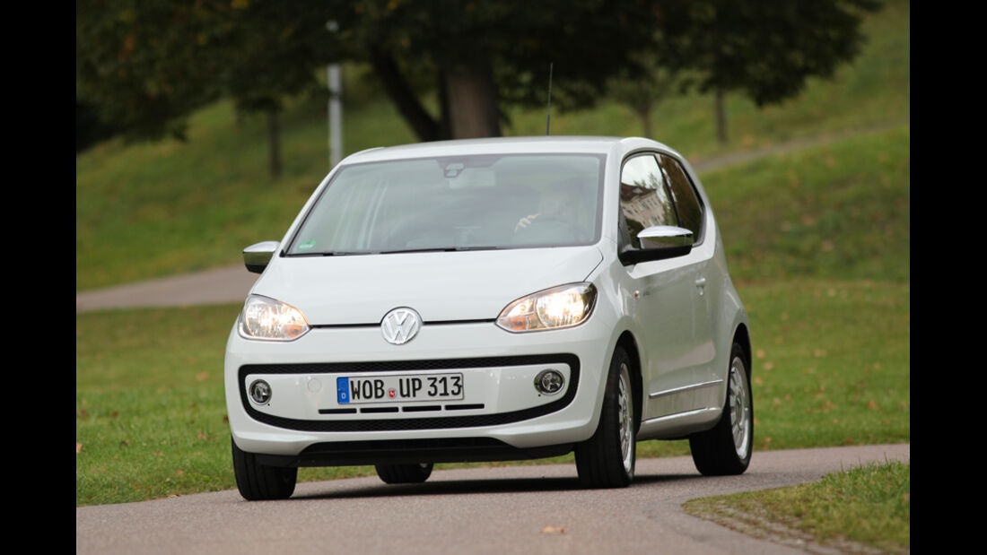 VW Up 1.0 White, Front