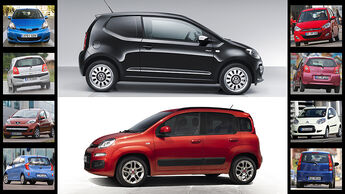 VW Up, Fiat Panda