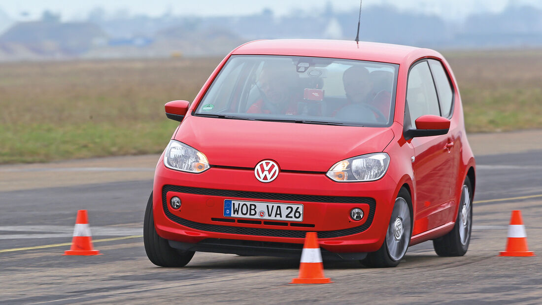 VW Up, Slalom