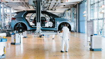 VW Werk Dresden Gläserne Manufaktur Produktion ID.3 (2022)