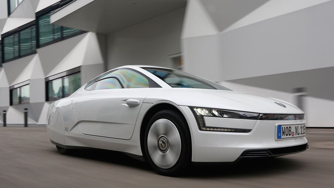 VW XL1, Frontansicht