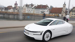 VW XL1, Frontansicht