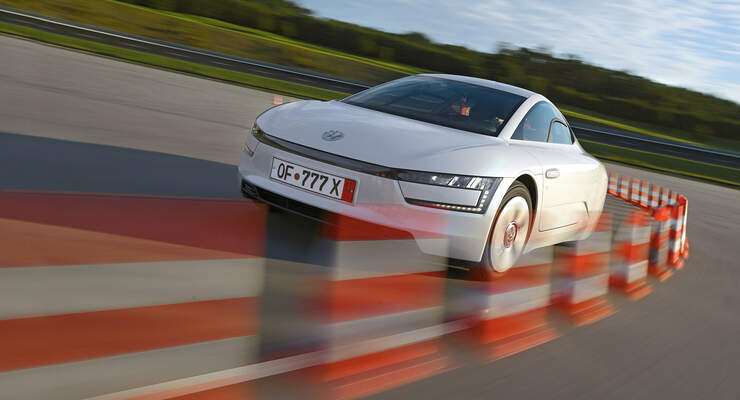 VW XL1, Frontansicht