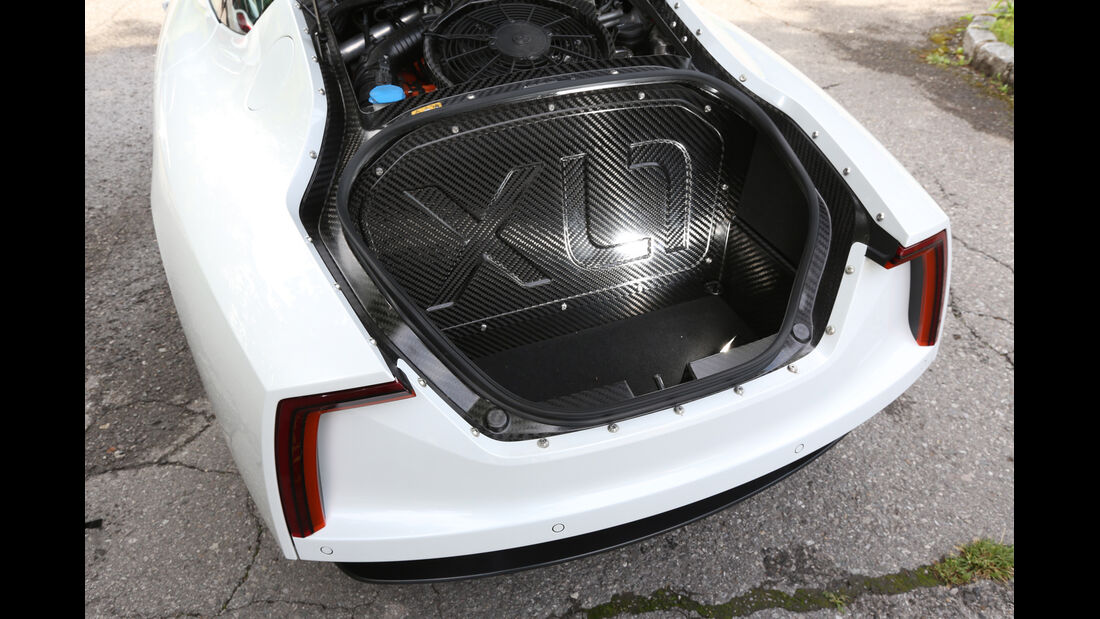 VW XL1, Kofferraum