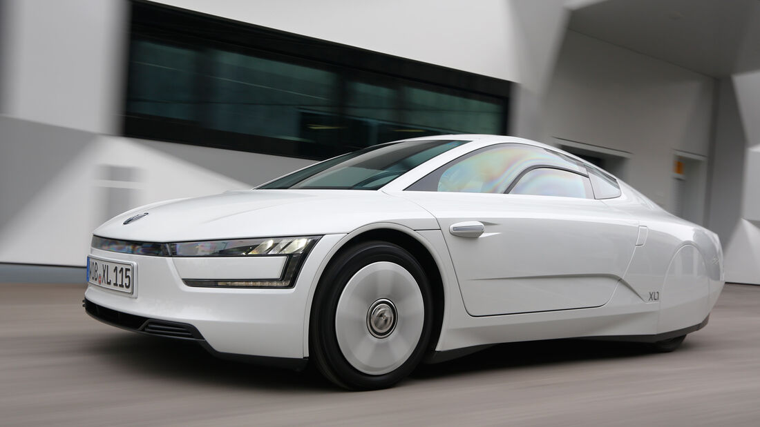 VW XL1, Seitenansicht