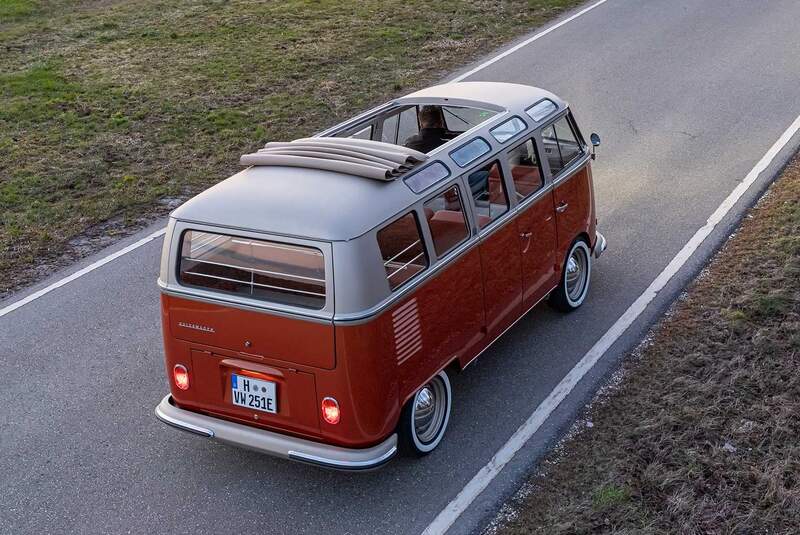 VW e-Bulli T1 Samba Elektro-Umbau (1966)