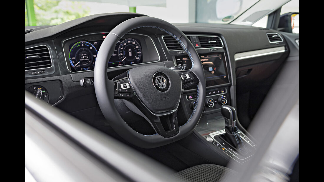 VW e-Golf, Interieur