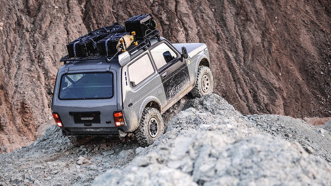 Vagabund Lada Niva Offroad-Umbau