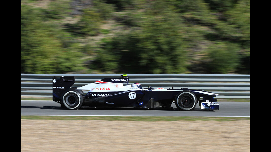 Valterri Bottas, Williams, Formel 1-Test, Jerez, 7.2.2013
