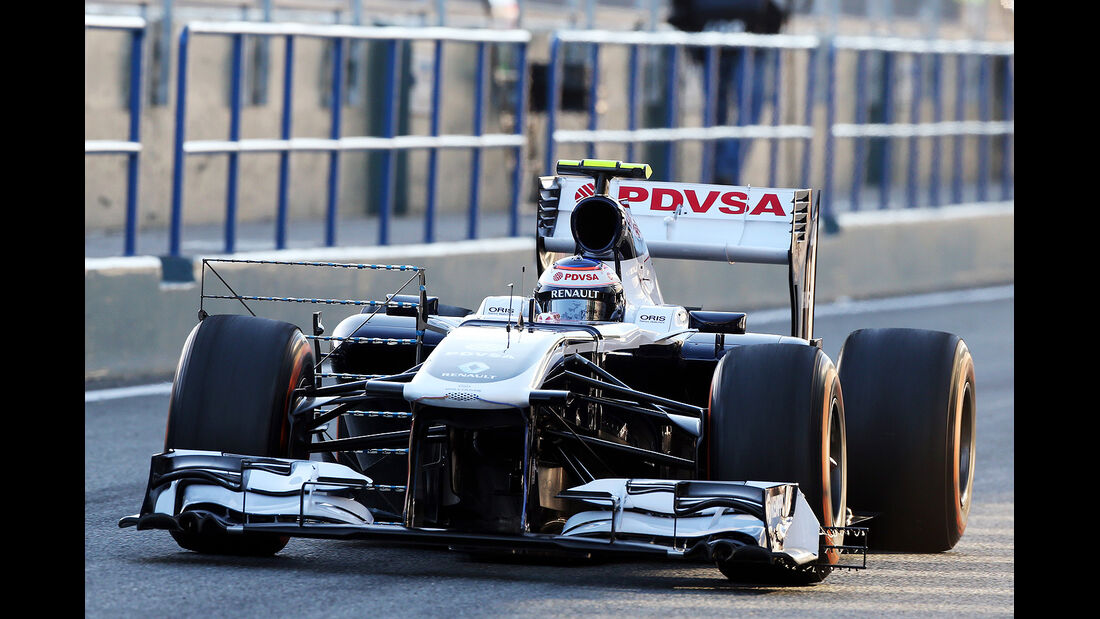 Valterri Bottas, Williams, Formel 1-Test, Jerez, 7.2.2013