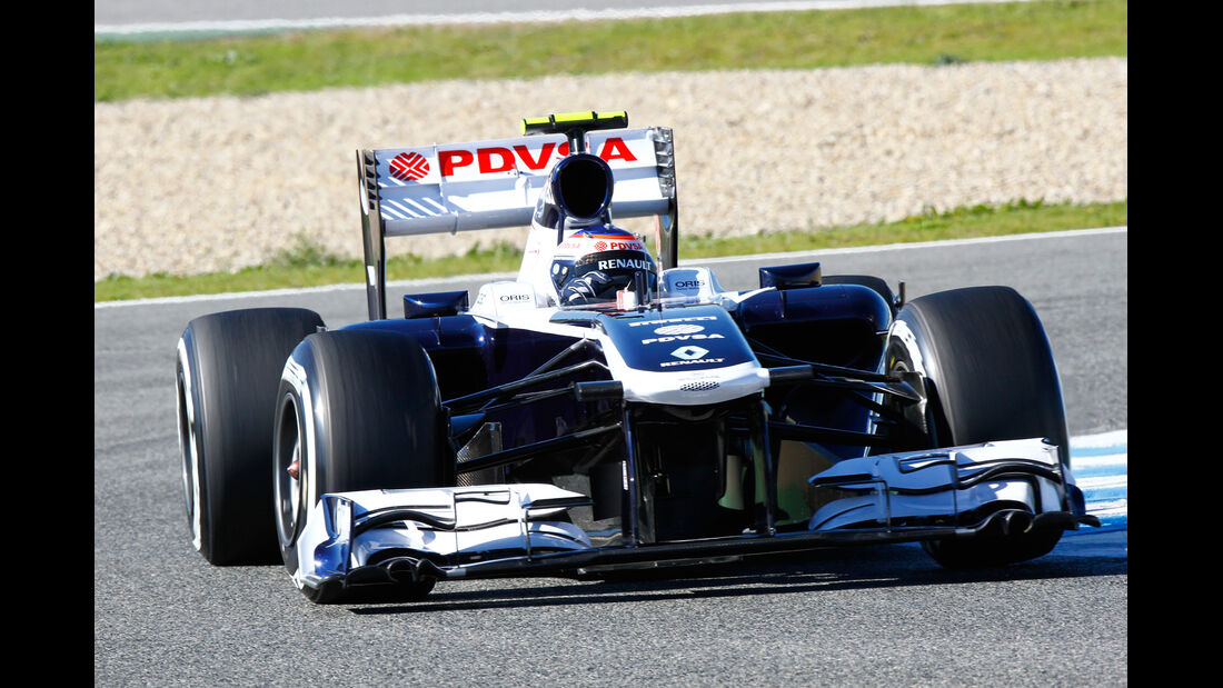 Valterri Bottas, Williams, Formel 1-Test, Jerez, 8. Februar 2013