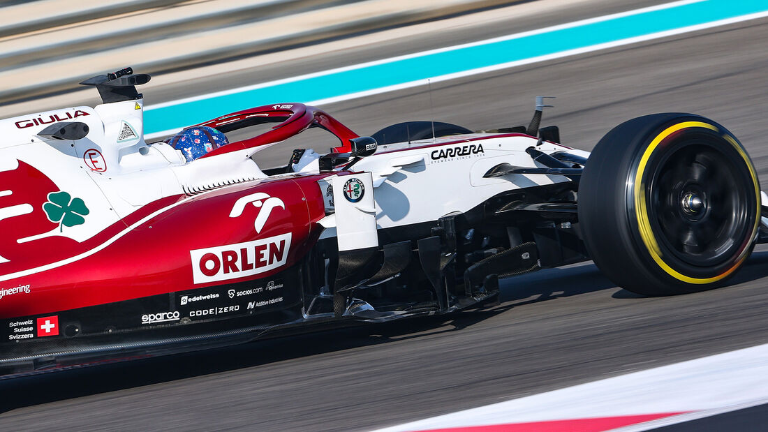 Valtteri Bottas - Alfa Romeo - Formel 1 - Testfahrten - Abu Dhabi - 14.12.2021