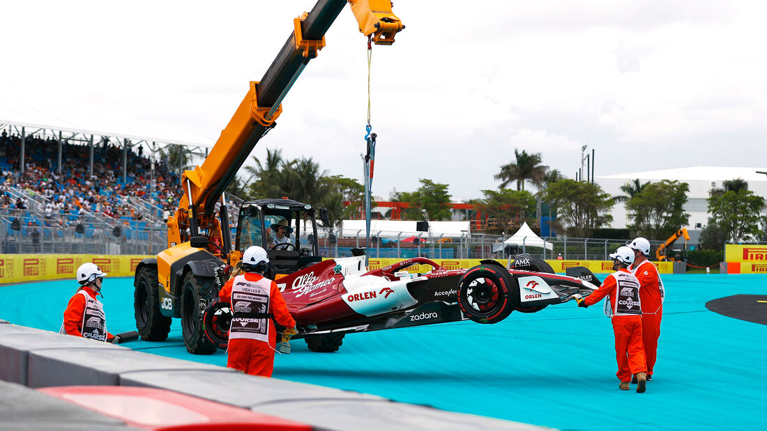 Valtteri Bottas - Alfa Romeo - GP Miami - USA - Formel 1 - Freitag - 6.5.2022