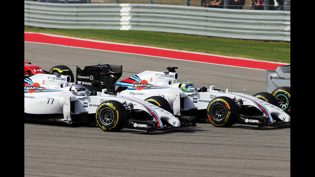 Valtteri Bottas - Felipe Massa - Formel 1 - GP USA - 2. November 2014