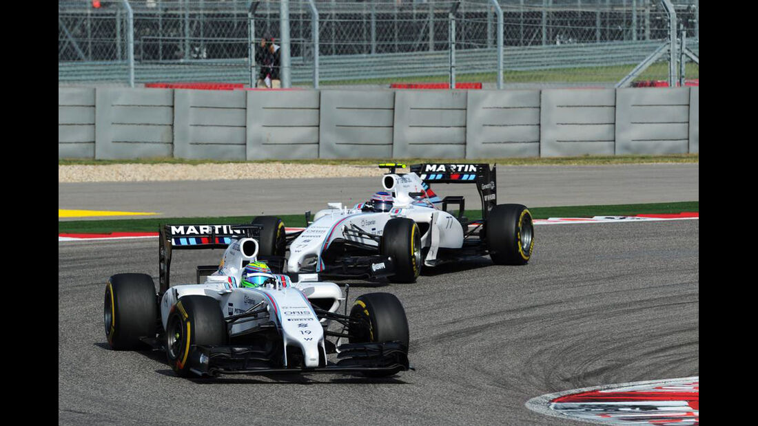 Valtteri Bottas - Felipe Massa - Formel 1 - GP USA - 2. November 2014