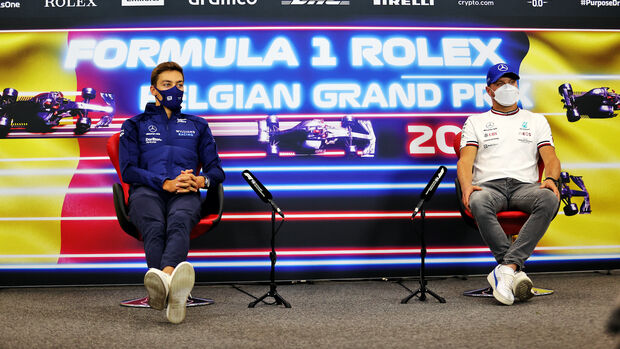 Valtteri Bottas - George Russell - Formel 1 - GP Belgien - 2022