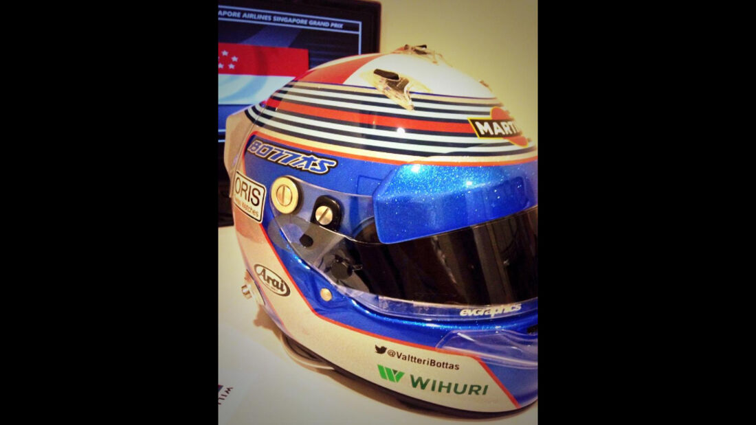 Valtteri Bottas - Helm - GP Singapur 2014