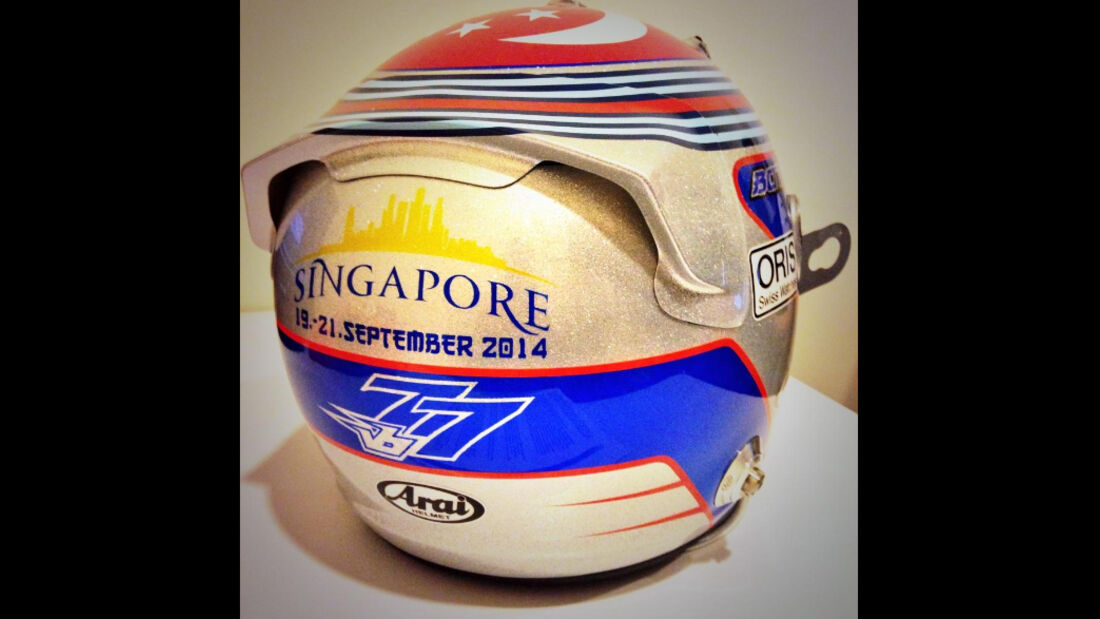 Valtteri Bottas - Helm - GP Singapur 2014