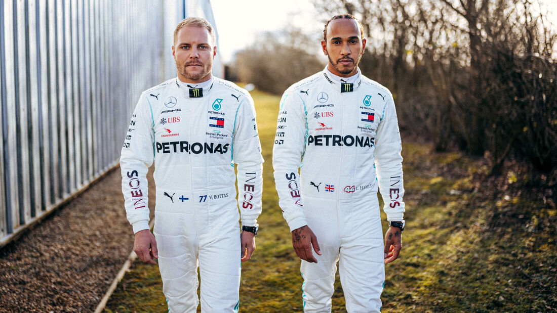 Valtteri Bottas & Lewis Hamilton - Mercedes - 2020