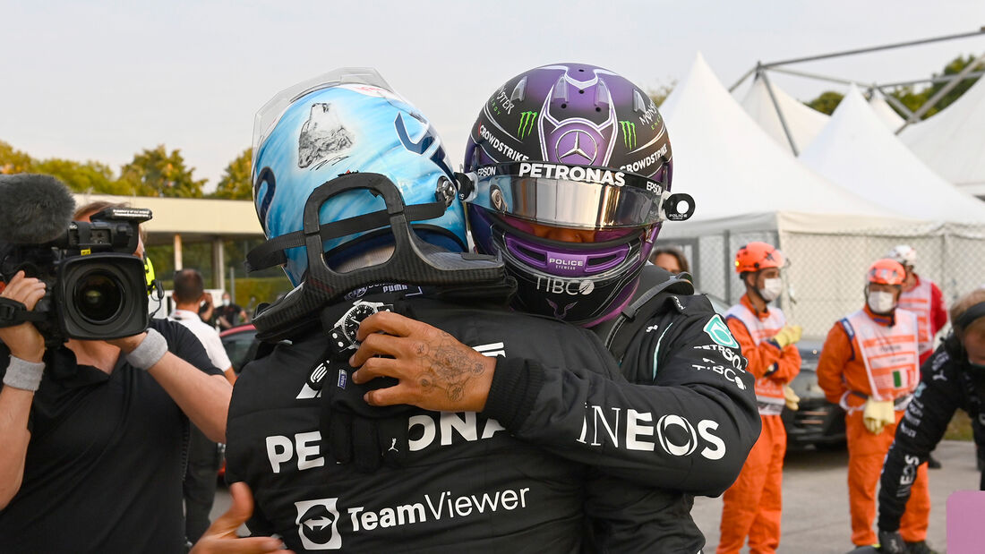 Valtteri Bottas & Lewis Hamilton - Mercedes - Formel 1 - GP Italien - Monza - 10. September 2021