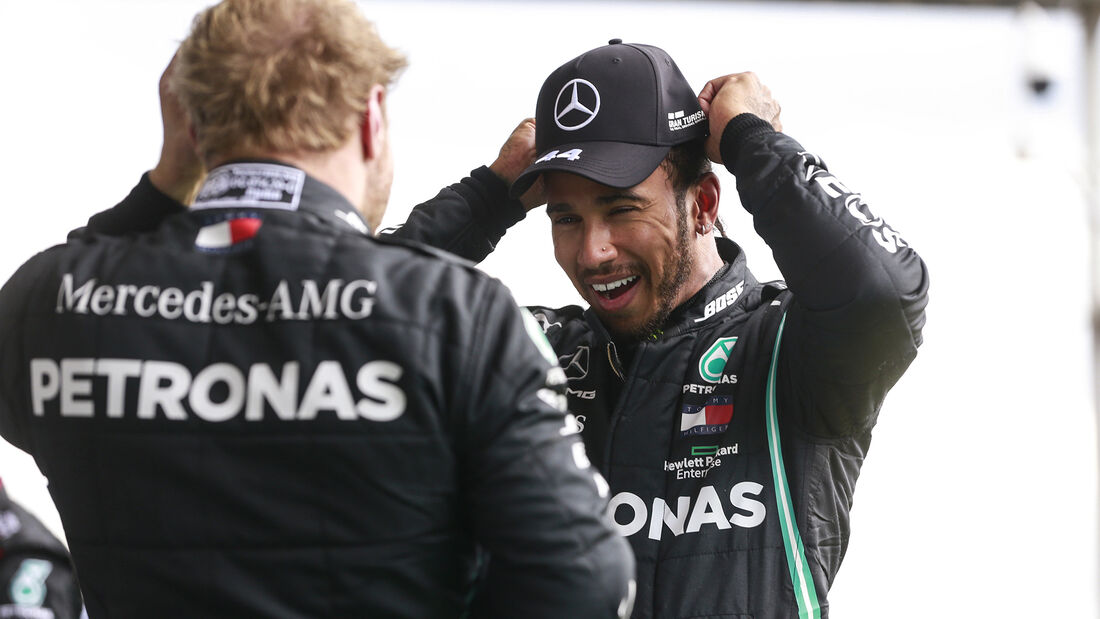 Valtteri Bottas - Lewis Hamilton - Mercedes - GP Belgien 2020 - Spa-Francorchamps