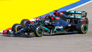 Valtteri Bottas & Lewis Hamilton - Mercedes - GP Russland 2020