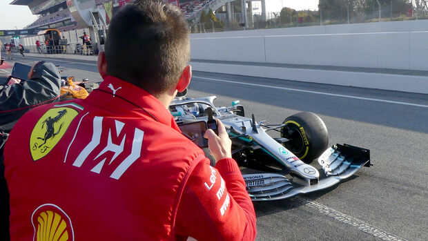 Valtteri Bottas - Mercedes - Barcelona - F1-Test - 01. März 2019