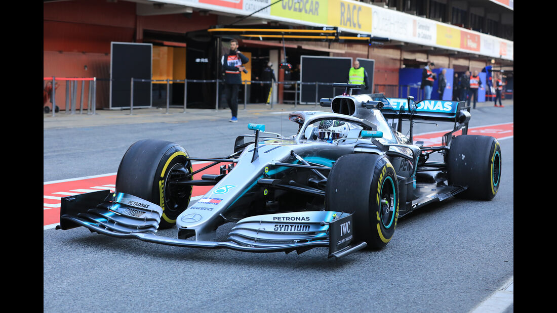 Valtteri Bottas - Mercedes - Barcelona - F1-Test - 18. Februar 2019